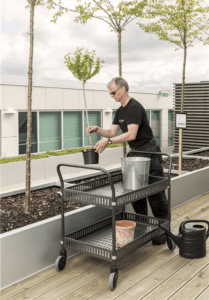 Тележка для стола с поручнем безопасности, KOKM3200 — изображение 2