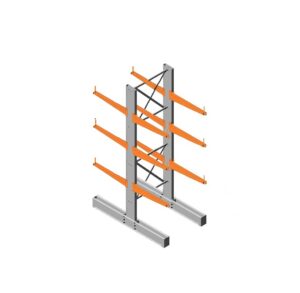 Kahepoolse konsoolriiuli põhiosa 4500 x 1200 x 1200mm*2 - Image 2