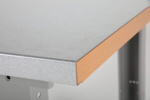 Töölaud 2000x800 mm metallkattega reguleeritava kõrgusega, I743323 - Image 3