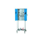 Tool cabinet on perforated wheels 600x400x1800 mm, I74060