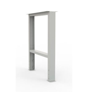 Töölaud 1200x700 mm LED-valgusti, perforeeritud pleki ja sahtliboksiga, PREXP205 - Image 3