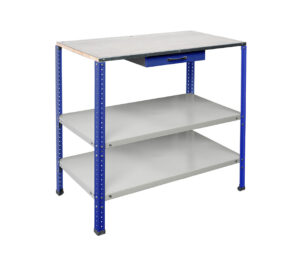 Töölaud 1000x500 mm sahtli ja riiulitega, PRGAR113