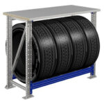 Töölaud 1000x500 mm metallkattega, PRMAST101 - Image 3