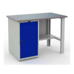 Töölaud 1200x700 mm kapi ja metallkattega, PRPRO201