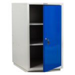 Töölaud 1400x700 mm LED-valgusti, perforeeritud pleki, kapi ja sahtliboksiga, PRW605 - Image 7