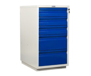 Töölaud 1400x700 mm sahtliboksi ja metallkattega, PRPRO401 - Image 4