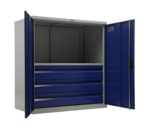 Metallkapp tööriistadele 1000x950x500 mm, kolme sahtliga, PR001030 - Image 2