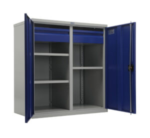 Metallkapp tööriistadele 1000x950x500 mm, vaheseina ja kahe väikse sahtliga, PR100302 - Image 2