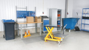 Tõstelaud ratastel 300 kg, I51030 - Image 2