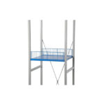 Hyllo shelf front and back stopper, I76510