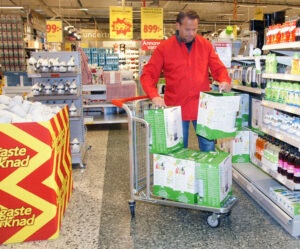 Kauplusekäru,võre, 2-riiulit 1030x1020x530mm, I57250 - Image 5