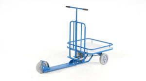 Tõukekäru sinine 690x585mm, 150kg, I58010 - Image 3