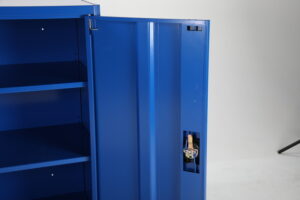 kapp 2 riiuliga 900x800x400 mm, kokkupandav, sinine, I71215 - Image 4