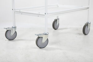 Riiulkäru 766x580x945, valge, I57240 - Image 4