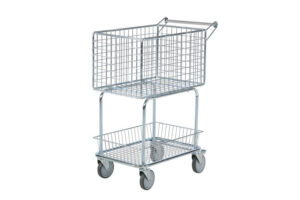 Почтовая тележка, 2 полки 715x415x965 мм, I57252