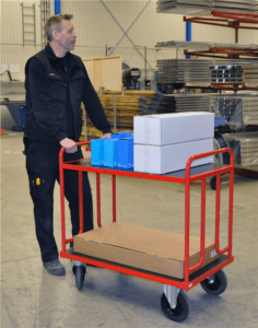 Platvormkäru 1200x700x1000mm, 500kg, KOKM731-5B - Image 4