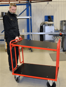 Platvormkäru 1200x700x1000mm, 500kg, KOKM731-5B - Image 5