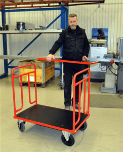 Platvormkäru 1200x700x1000mm, 500kg, KOKM731-5B - Image 7