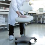 Laboritool must, kõrgus 400-510 mm, GL85B9103-S - Image 6