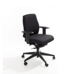 Kontoritool Office Lux 430 polsterdatud kangaga, kõrgus 470-610 mm, GL85B430-0