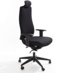 Kontoritool Office Lux 645 NS polsterdatud kangaga, kõrgus 470-610 mm, GL85B645-0NS