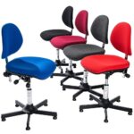 Kassatool Aktiv polsterdatud kangaga, kõrgus 630-890 mm, GL601026103 - Image 3