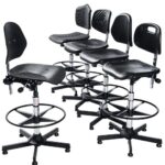 Tööstustool Classic polüuretaan, kõrgus 460-590 mm, GL5130100 - Image 4