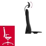 Kontoritool Office Lux 645 NS polsterdatud kangaga, kõrgus 470-610 mm, GL85B645-0NS - Image 11