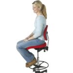 Kassatool Aktiv polsterdatud kangaga, kõrgus 460-590 mm, GL603026100 - Image 2