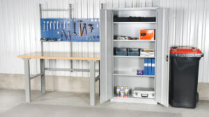 Arhiivikapp, 1900x1000x500 mm, RAL 7035, GLO1000AK - Image 6