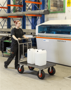 Platvormkäru 1074x600x1000 mm, KOKM7731-4 - Image 4