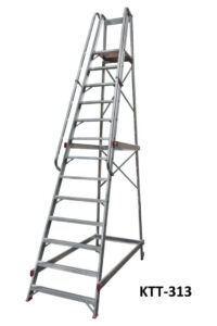 Проступь лестницы 13 ступеней, высота площадки 3310 мм, STKTT313