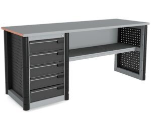 Töölaud 2000x700 mm, PRM203, kandevõime kuni 1500 kg