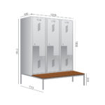 RIIDEKAPP PRACTICE MLS 3x400 RAL 7038, pingiga