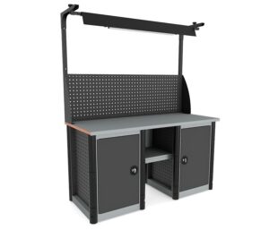 Töölaud 1600x700 mm, PRM608, kandevõime kuni 1500 kg