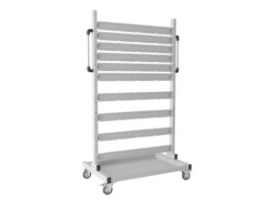 Tool trolley with perfo panels 1860x1173x700 mm, PREXPERT - Image 6