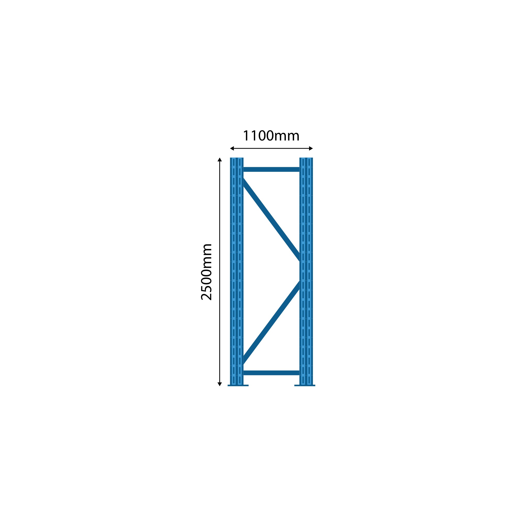 2500 Raam 2500x1100 mm, hall - Image 1