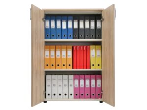 Kontorikapp PRMV 1280, 1230x800x420 mm, tamm - Image 2