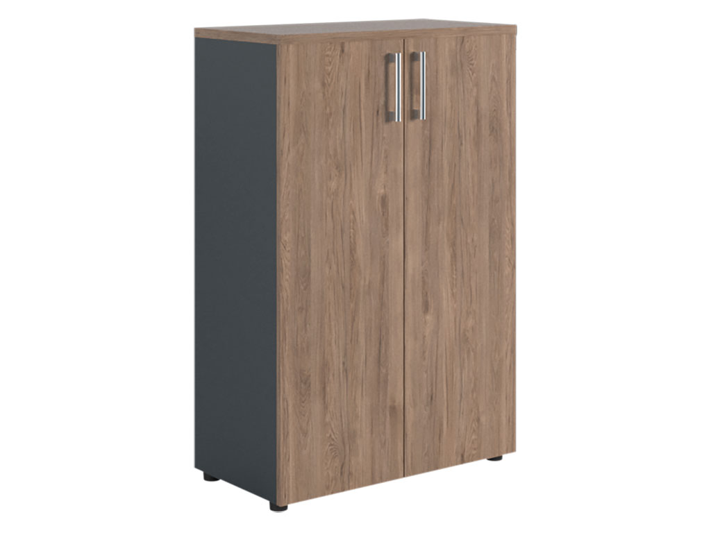 12 Kontorikapp PRMV 1280, 1230x800x420 mm, pähkel tume - Image 1