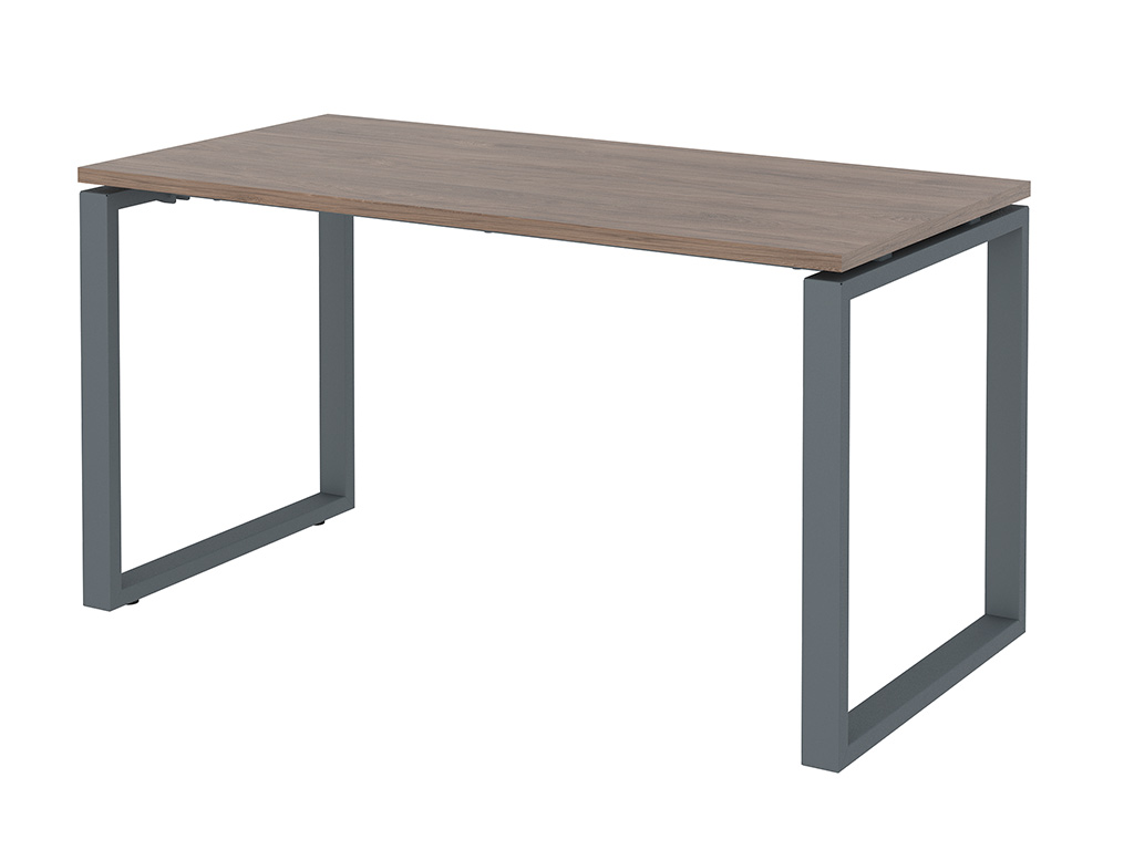 3 Kontorilaud PRMTO 1400x700mm, pähkel tume/tumehall - Image 1