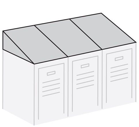 Kaldkatus PRML 800 mm, RAL7038, helehall