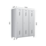 RIIDEKAPP PRACTICE 3×500 mm, RAL 7038, jalgadega