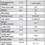 Elektriline kahveltõstuk 2000 kg, SSDC20 - Image 6