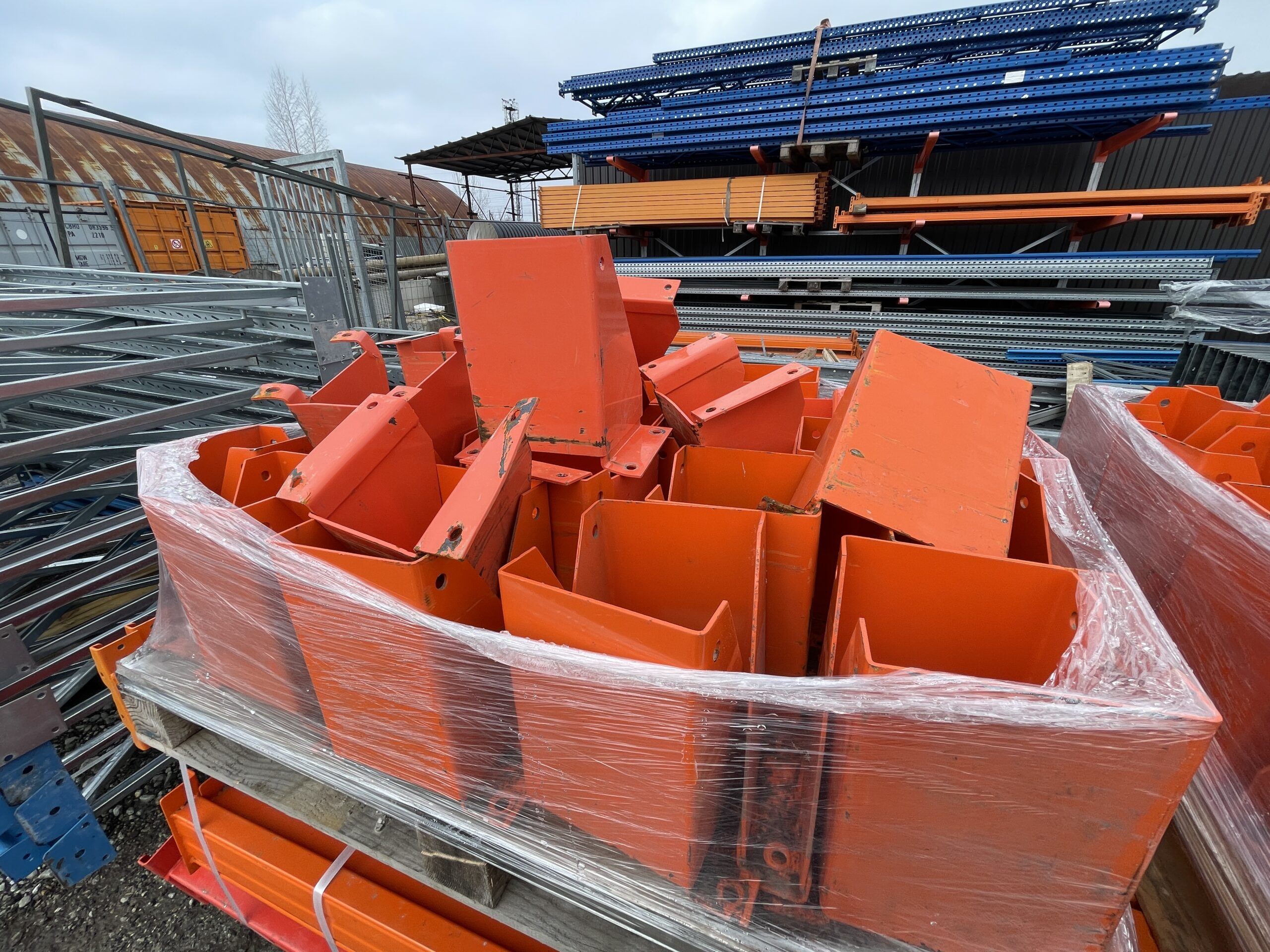 IMG_9972 Почтовая этикетка 280Hx185 мм, 5 мм, б/у, оранжевая — изображение 1