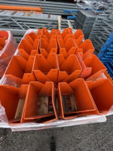 Почтовая этикетка 280Hx185 мм, 5 мм, б/у, оранжевая — изображение 2