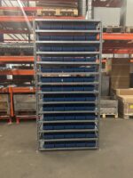 Полка для коробок 2100x994x400, 65 коробок 400x180x95 мм — изображение 2