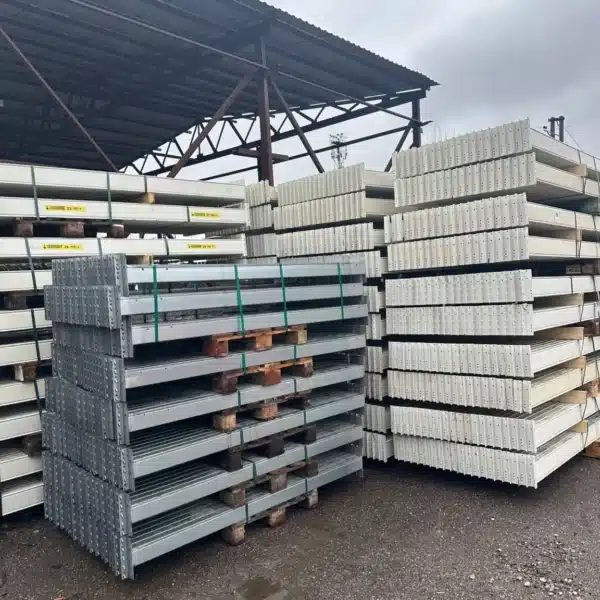 Laoriiuli Kasten tugitalad 3400 mm, valged, 3x1400 kg