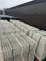 Laoriiuli Kasten tugitalad 3400 mm, valged, 3x1400 kg - Image 3