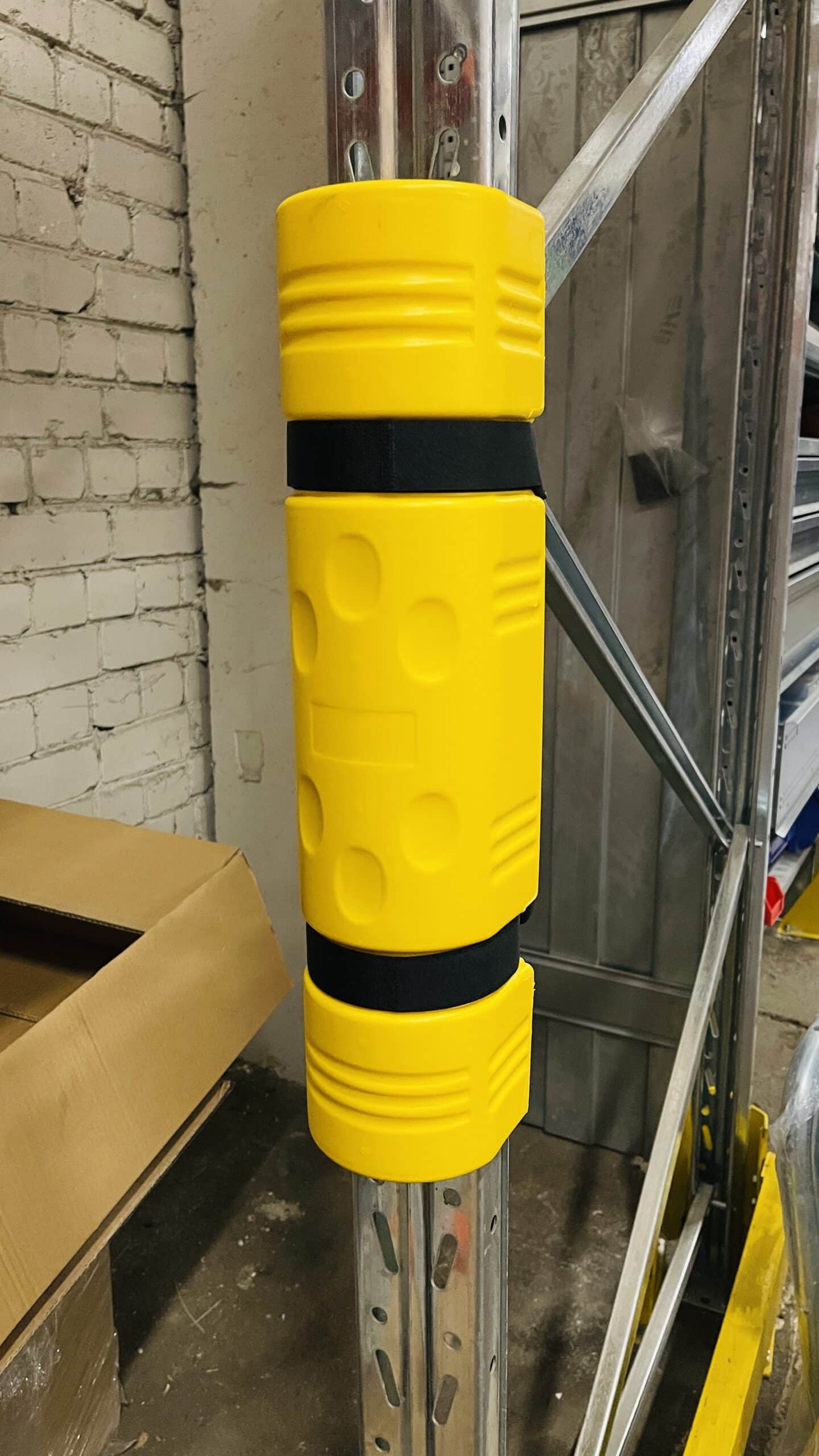 IMG_1956 Aluseriiuli postikaitse 500×90mm, kollane, plastik - Image 1